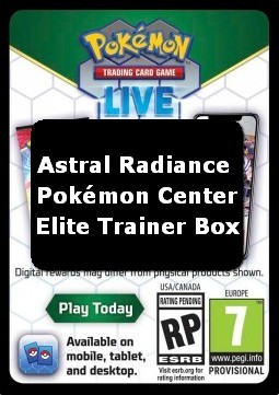 Live Code Card (Pokémon Center Elite Trainer Box) (ASR)