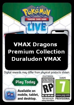 Live Code Card (VMAX Dragons Premium Collection - Duraludon) (PKMSSH)