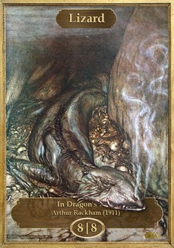 Lizard Token (Red 8/8)