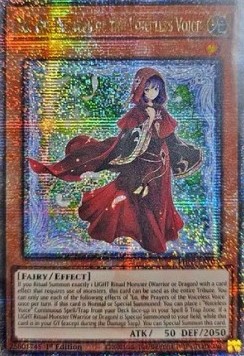 Lo, the Prayers of the Voiceless Voice (V.2 - Quarter Century Secret Rare)