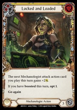 Locked and Loaded (Yellow) (Rainbow Foil)