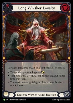 Long Whisker Loyalty (Extended Art Rainbow Foil)