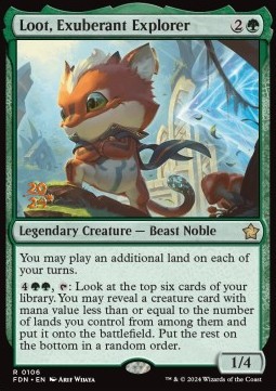 Loot, Exuberant Explorer