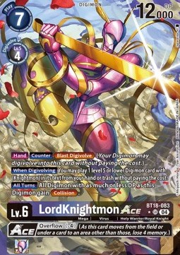 LordKnightmon Ace (BT18-083) (V.2)