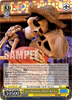Lost Memories, Héctor & Coco (V.2 - Super Rare)
