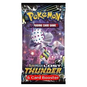 Lost Thunder Booster (6 Cards)