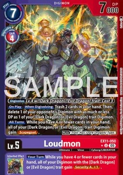 Loudmon (EX11-050) (V.2)