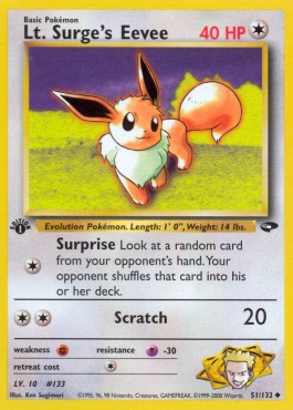 Lt. Surge's Eevee  (GC 51)
