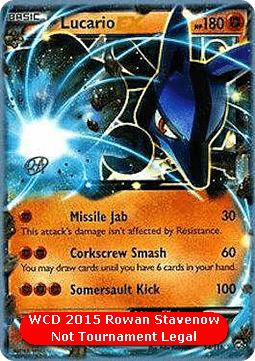 Lucario EX  (WCD15 FFI 54)