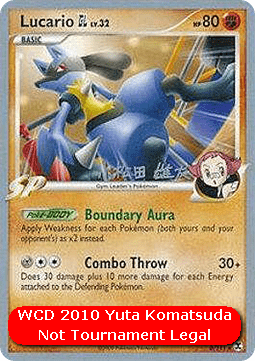Lucario [GL] Lv.32  (WCD10 RR 8)