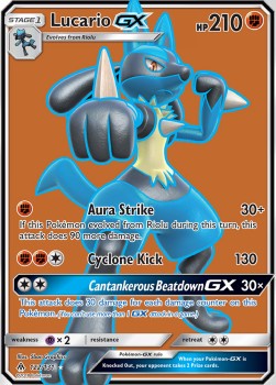 Lucario GX  (FLI 122)