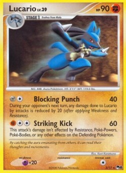 Lucario Lv.39  (POP8 2)
