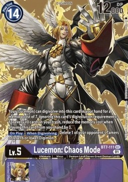 Lucemon: Chaos Mode (BT7-111) (V.2)