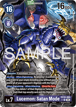 Lucemon: Satan Mode (EX10-060) (V.2)