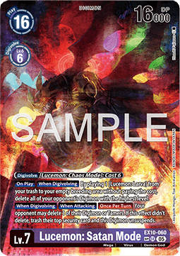 Lucemon: Satan Mode (EX10-060) (V.3)