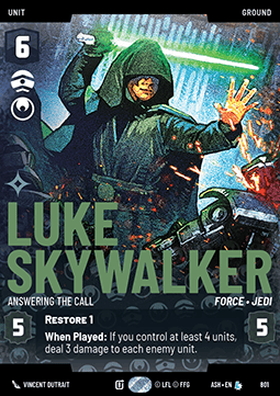 Luke Skywalker, Answering the Call (V.3)