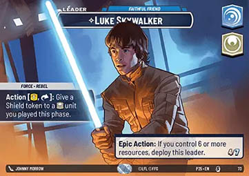 Luke Skywalker, Faithful Friend