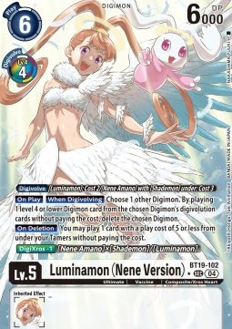 Luminamon (Nene Version) (BT19-102) (V.2)