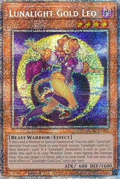 Lunalight Gold Leo (V.2 - Starlight Rare)