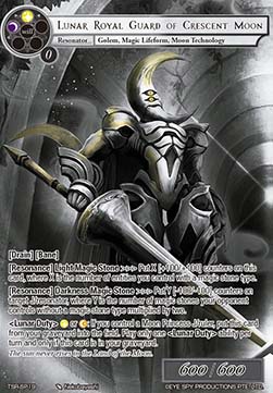 Lunar Royal Guard of Crescent Moon (V.2 - Super Rare)