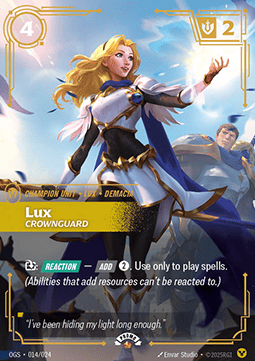 Lux, Crownguard