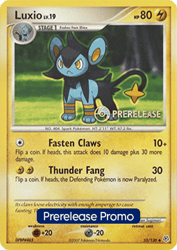 Luxio Lv.19  (DP 52)