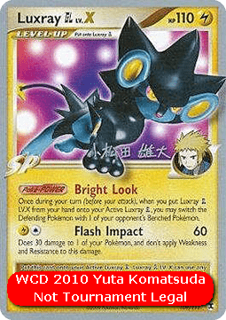 Luxray [GL] LV.X  (WCD10 RR 109)
