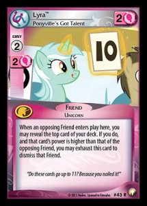 Lyra *Ponyville's Got Talent* (V.1 - Rare)
