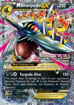 M Sharpedo EX  (XYPR 200)