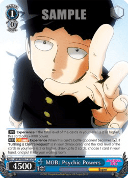 MOB: Psychic Powers (V.2 - Super Rare)