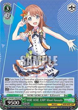 MORE MORE JUMP! Minori Hanasato (V.3 - Super Rare)