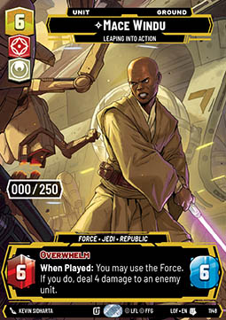 Mace Windu, Leaping into Action (V.5)
