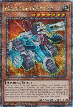 Machina Fortress (V.2 - Quarter Century Secret Rare)