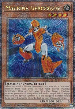 Machina Gearframe (V.2 - Quarter Century Secret Rare)