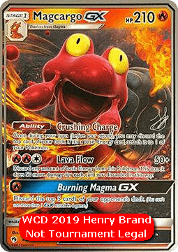 Magcargo GX  (WCD19 LOT 44)