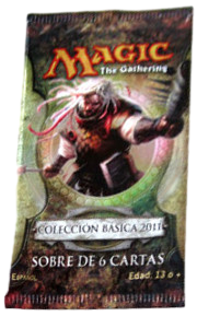 Magic 2011 Six card Booster