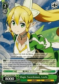 Magic Swordsman, Leafa (V.1 - Double Rare)