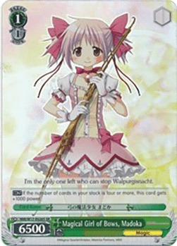 Magical Girl of Bows, Madoka (V.2 - Super Rare)