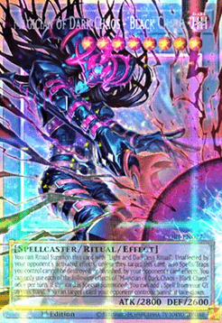 Magician of Dark Chaos - Black Chaos (V.3 - Starlight Rare)