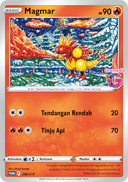 Magmar  (S-P/ID 296)