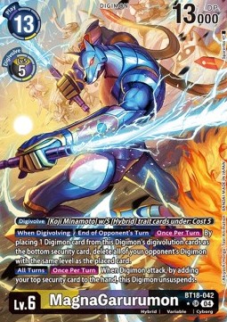 MagnaGarurumon (BT18-042) (V.2)