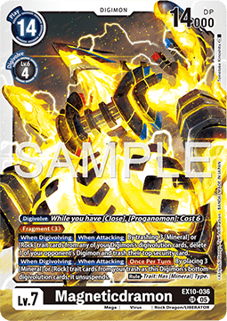 Magneticdramon (EX10-036) (V.1)