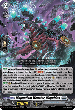 Magnetism Monster, Magnides [D-Format] (V.1 - Triple Rare)