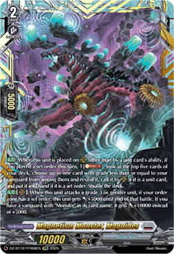 Magnetism Monster, Magnides [D-Format] (V.2 - Double Frame Rare)