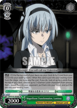 Magnificent Transformation, Luminus (V.2 - Super Rare)