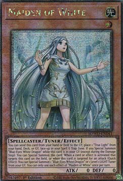 Maiden of White (V.3 - Quarter Century Secret Rare)