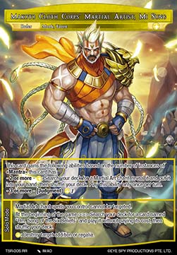 Makoto Cloth Corps' Martial Artist, Mi Sung // Mi Sung, True Believer (V.1 - Double Rare)