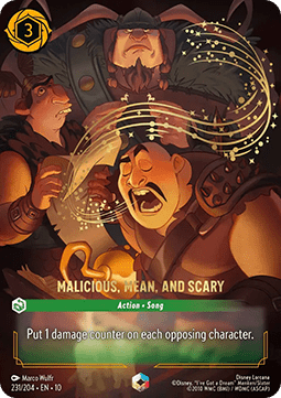 Malicious, Mean, and Scary (V.2)