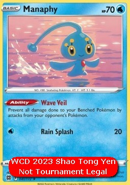 Manaphy  (WCD23 BRS 041)