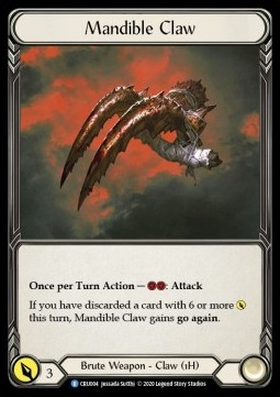 Mandible Claw (Cold Foil)